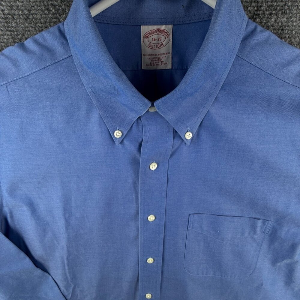 Brooks Brothers Blue Casual Button Down Shirt